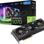 PNY GeForce RTX™ 5070 12GB ARGB OC Triple Fan Graphics Card DLSS 4