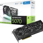 PNY GeForce RTX™ 5070 12GB OC DLSS 4 Triple Fan Graphics Card