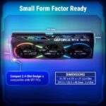 PNY GeForce RTX™ 5070 12GB ARGB OC Triple Fan Graphics Card DLSS 4 - Image 7