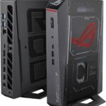 ROG NUC (2025) Gaming Mini PC with Intel® Core™ Ultra 9 (Series 2) ARL-HX CPU, NVIDIA® GeForce RTX™ 5080 Mobile GPU, 32GB DDR5 RAM, 2TB NVMe SSD, Thunderbolt™ 4, Triple-Fan Cooling, and ARGB Lighting