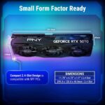 PNY GeForce RTX™ 5070 12GB OC DLSS 4 Triple Fan Graphics Card - Image 3