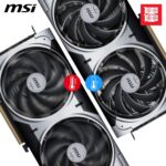 MSI GeForce RTX 5070 12G VENTUS 2X OC Graphics Card - RTX 5070 GPU, 12GB GDDR7 (28Gbps/192-bit), PCIe 5.0 - Dual Fan Thermal Design (2 x TORX FAN 5.0) - HDMI 2.1b, DisplayPort 2.1b - Image 3