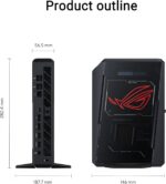 ROG NUC (2025) Gaming Mini PC with Intel® Core™ Ultra 9 (Series 2) ARL-HX CPU, NVIDIA® GeForce RTX™ 5080 Mobile GPU, 32GB DDR5 RAM, 2TB NVMe SSD, Thunderbolt™ 4, Triple-Fan Cooling, and ARGB Lighting - Image 9