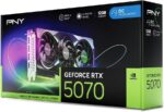 PNY GeForce RTX™ 5070 12GB ARGB OC Triple Fan Graphics Card DLSS 4 - Image 5