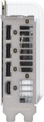 ASUS The SFF-Ready Prime GeForce RTX™ 5070 12GB GDDR7 White OC Edition Graphics Card (PCIe® 5.0, 12GB GDDR7, HDMI®/DP 2.1, 2.5-Slot, Axial-tech Fans, Dual BIOS) - Image 8