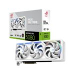 ASUS ROG Astral GeForce RTX 5080 White OC Edition Graphics Card, 16GB GDDR7, DLSS 4