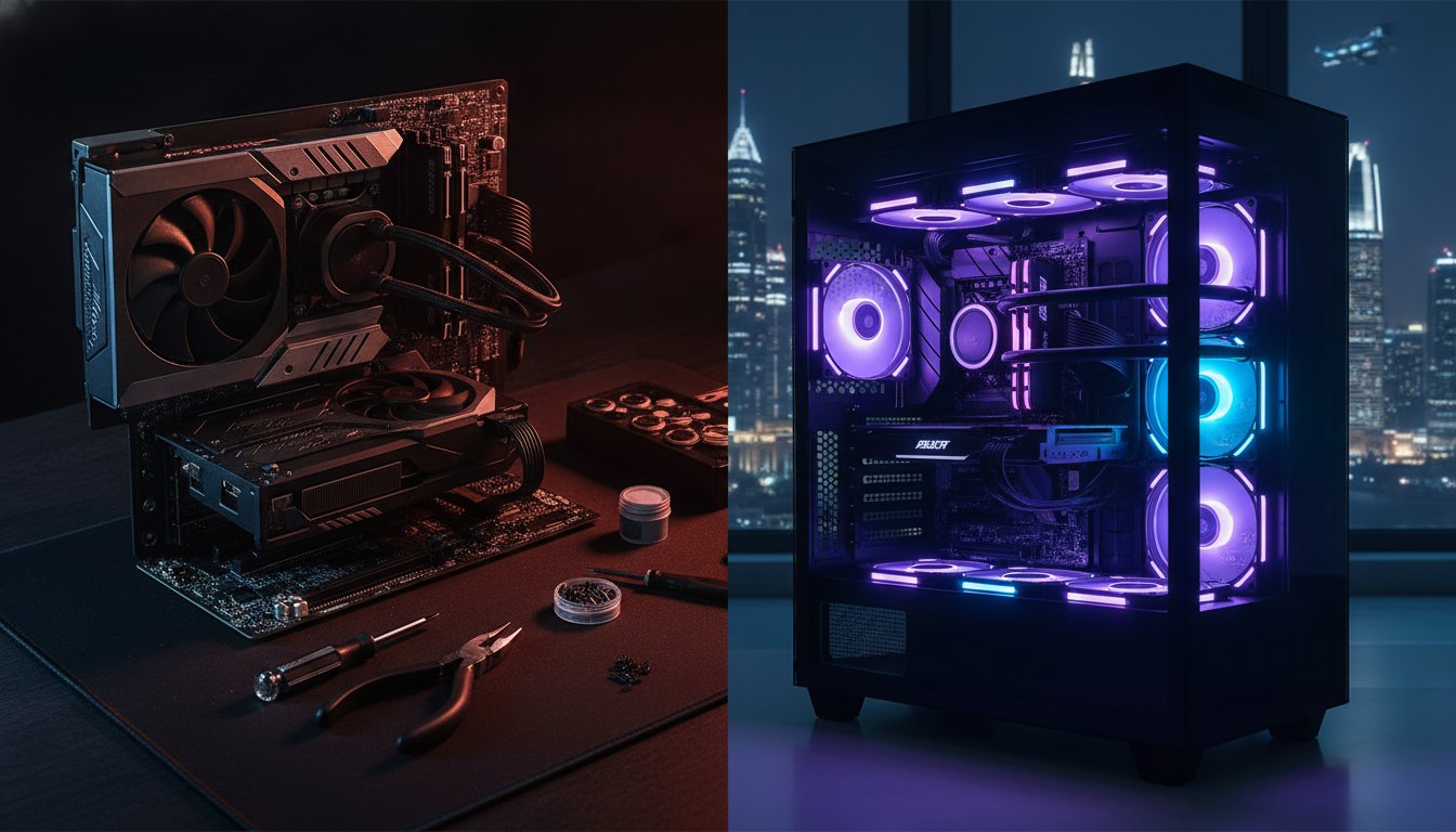 DIY vs Prebuilt Gaming PC UAE: The Ultimate 2026 Performance & Value Guide